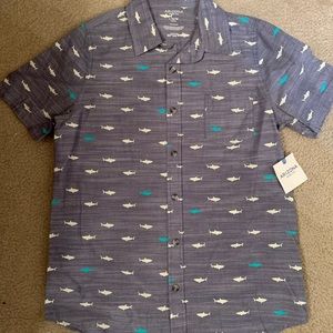 Arizona New boy’s button down shirt size 14/16
